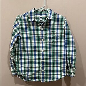 Janie‎ and Jack Multicolor Plaid Shirt, 5T